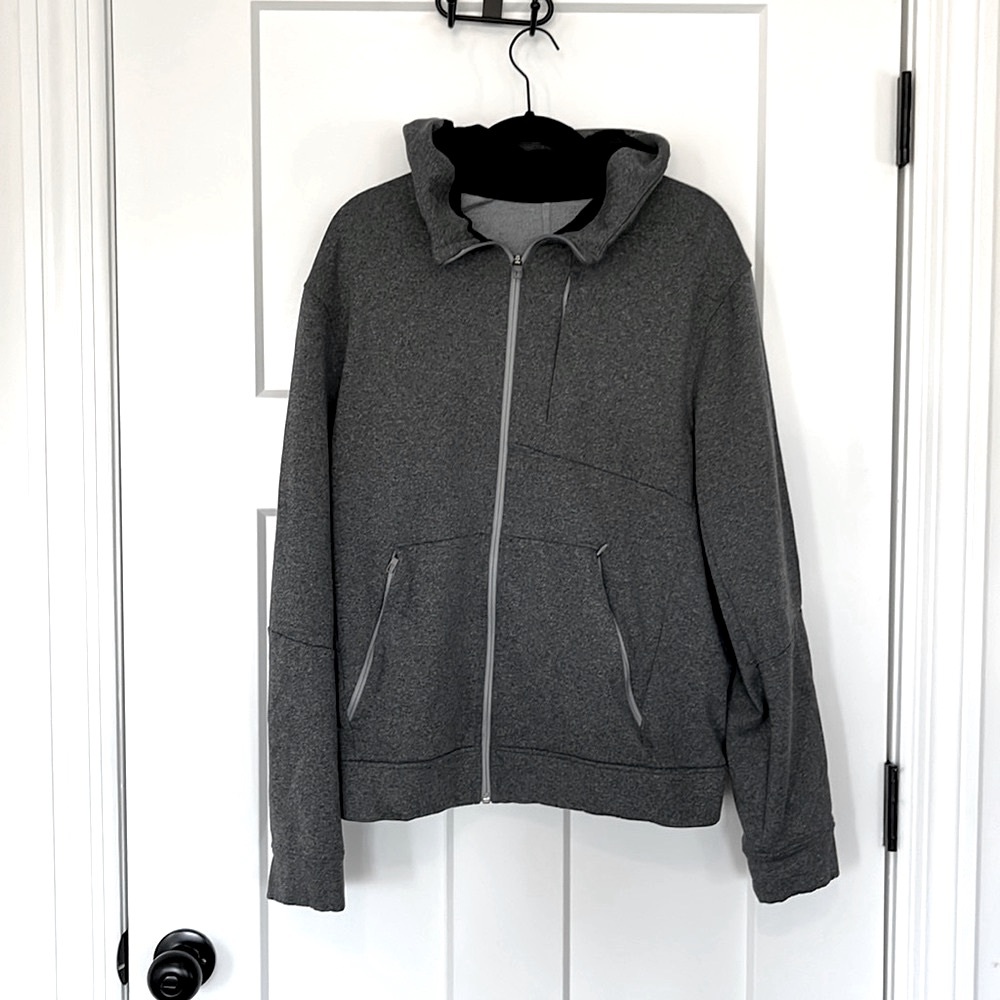 Lululemon Gray Zip Up Hoodie Men’s Size M